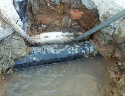 盐都测漏水之水管漏水